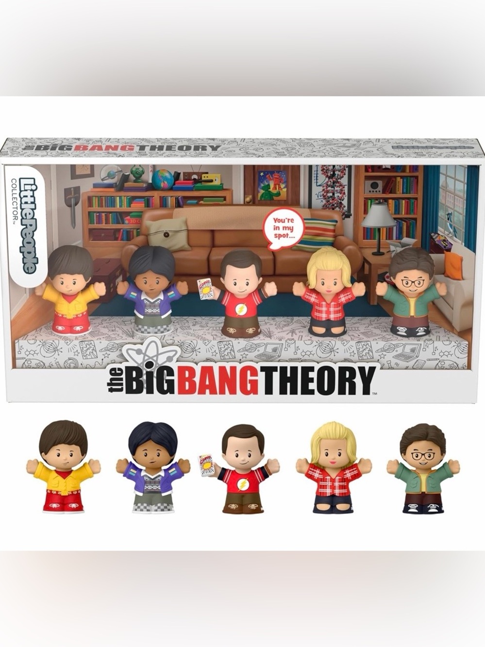 Fisher-Price Little People Big Bang Theory Collector Set - sealed